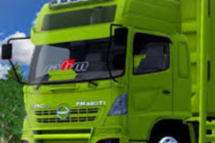 Link Download MOD BUSSID Truck Hino 500 Muatan Berat 2025 Tronton Semen Full Jedag Jedug Bikin Geter Jalanan