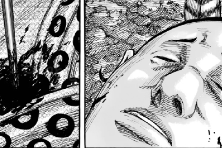 Link Baca Manga Kingdom Chapter 863 Bahasa Indonesia, Panah yang Nyaris Meleset