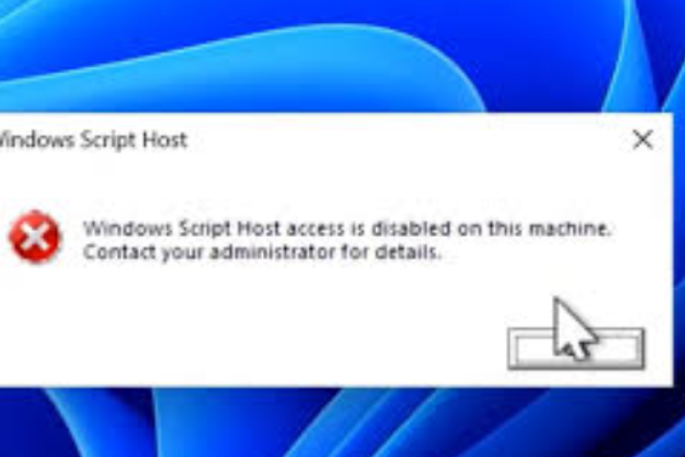 Cara Mengatasi Windows Script Host Access Is Disabled On This Machine Paling Gampang dan 100% Work