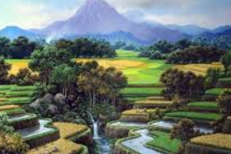 10 Contoh Lukisan Naturalisme Mudah Untuk Pemula, Gambar Objek Jadi Makin Terlihat Natural dan Indah