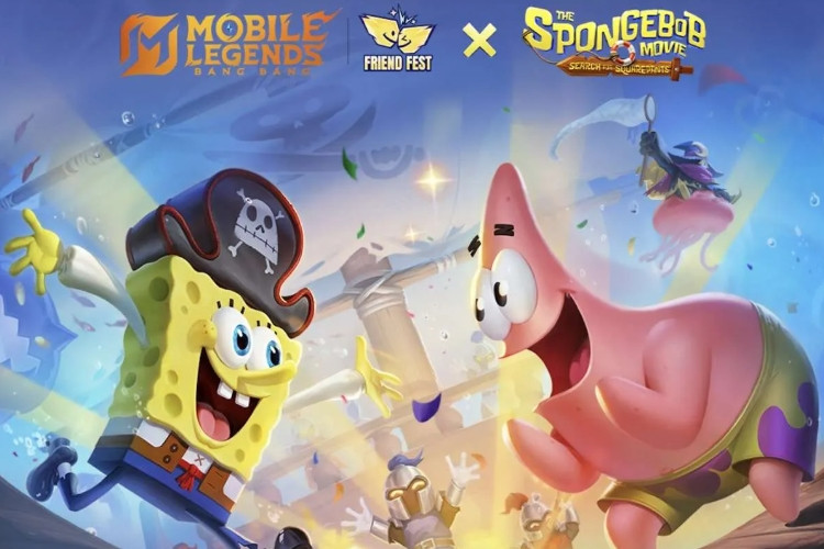 Cara Dapat Skin Gratis MLBB Event Spongebob Terbaru 2025 Full Gacor Wajib Kamu Tau 