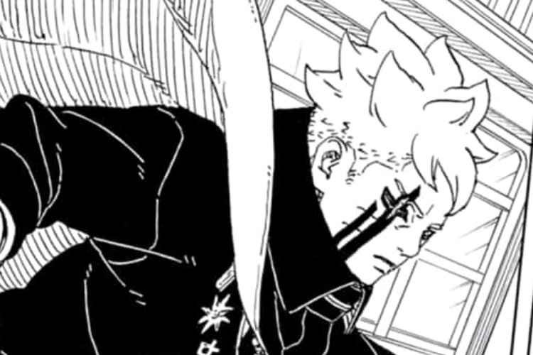 Link Boruto: Two Blue Vortex Chapter 31 Bahasa Indonesia Sarada Bertarung Melawan Hidari