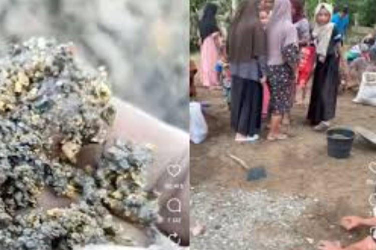 Link Video Viral Warga Temukan Emas Pasca Banjir di Aceh Gegerkan Media Sosial