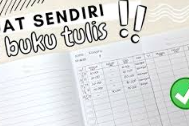 Contoh & Cara Membuat Buku Arisan di Buku Tulis Sendiri, Anti Ribet dan Mudah Dibaca