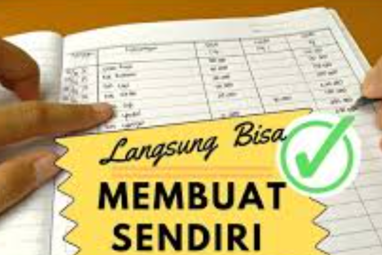 Cara Membuat Kas Harian di Buku Tulis, Mudah Banget dan Langsung Jadi dalam Hitungan Menit