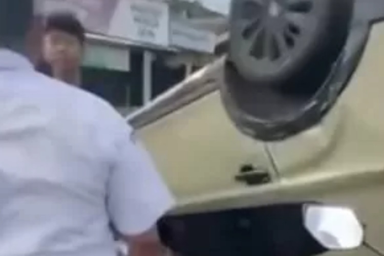 Video Pelajar SMAN 1 Serang Dikejar Sampai Mobil Terguling di Jalan Raya Diduga Karena Perbuatan Asusila: Begini Faktanya 