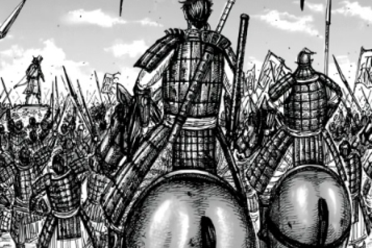 Manga Kingdom Chapter 864 Bahasa Indonesia, Tim Shin Buka Jalur Baru