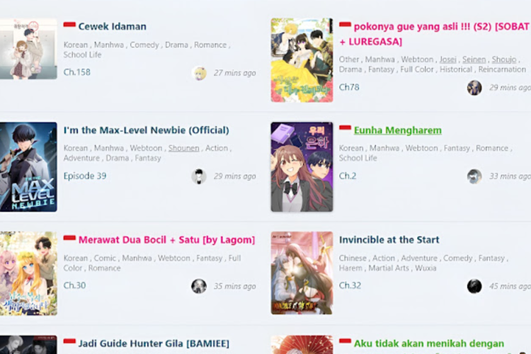 Batoto Ditutup Permanen Viral di TikTok, Pembaca Manhwa dan Manga Bingung Cari Pengganti!