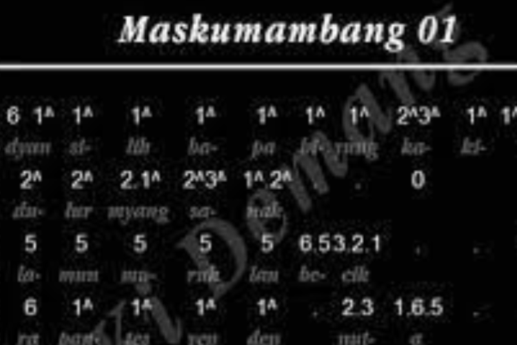 Kumpulan Contoh Tembang Maskumambang dengan Berbagai Tema, Dilengkapi Arti Bahasa Indonesia