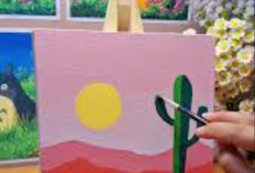 10 Inspirasi Lukisan Mudah Untuk Pemula, Belajar Melukis Jadi Makin Menyenangkan