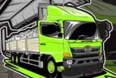 Link Download Mod Truck Hino 500 Tronton Panjang Bussid Terbaru 2025 + Livery Full Animasi 