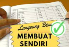 Cara Membuat Kas Harian di Buku Tulis, Mudah Banget dan Langsung Jadi dalam Hitungan Menit