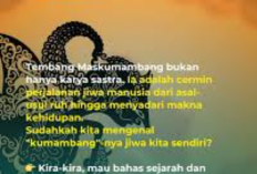 Contoh Tembang Maskumambang Buatan Sendiri Tentang Kehidupan Manusia, Lengkap dengan Artinya