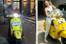 VIRAL Vespa Kuning Punya Ridwan Kamil, Lisa Mariana, dan Aura Kasih Jadi Sorotan Ini Harganya yang Bikin Syok 